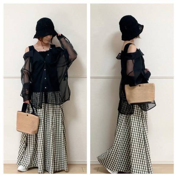 夏の【ハット】コーデのお手本♡