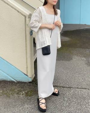 私はこう着こなします♡おしゃれさんに学ぶキャミワンピの着回し術