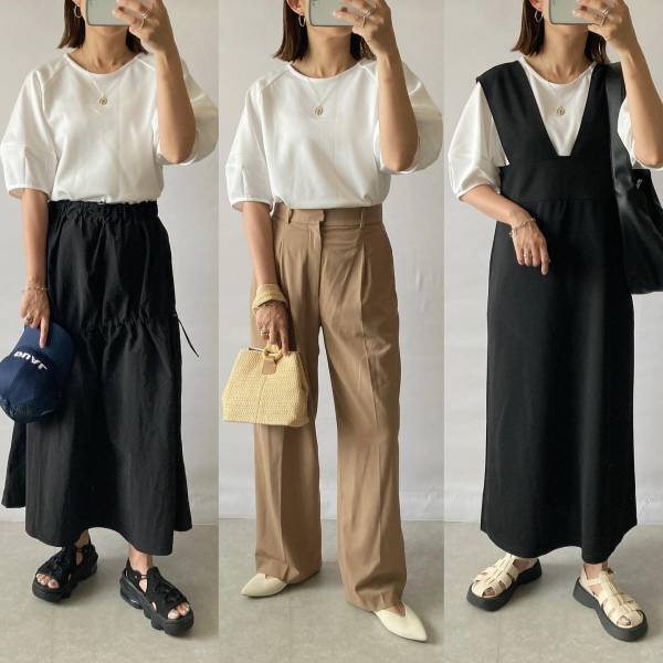 「手に取った瞬間、これ可愛い」♡「即カゴ」IN！【GU】の「申し分ない」”半袖トップス”特集“