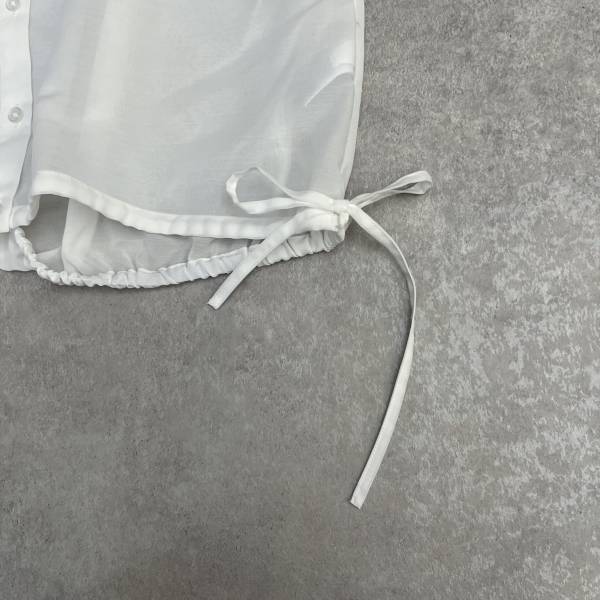 完売前に欲しい！「見つけたら即買い」【GU】もう可愛すぎるぅ！！”シアーブラウス”を紹介