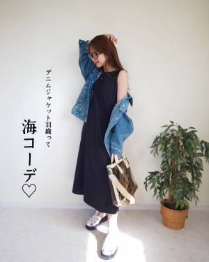 「試着室で即決！」だって♡ 【ユニクロ】デザインも機能性もパーフェクト◎「最強ノースリワンピ」