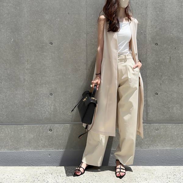 「今日も着てたわ♡」【ユニクロ】ユニ女も”イロチ買い”するほどお気に入り！「優秀タンク＆キャミ」