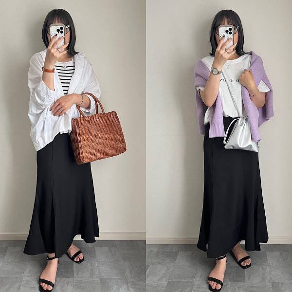 【ストラップ型サンダル】はどう合わせる？