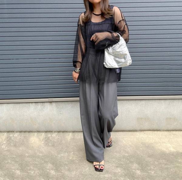 【ストラップ型サンダル】はどう合わせる？