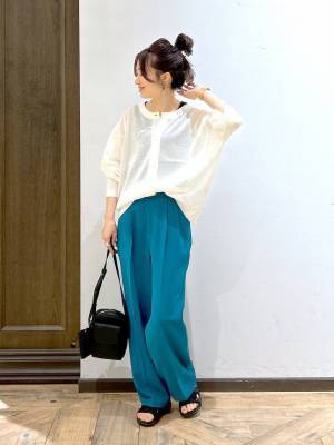 センス感じるわぁー！ 【グローバルワーク】前後2WAYって最高かよ♡「シアーカーデ」