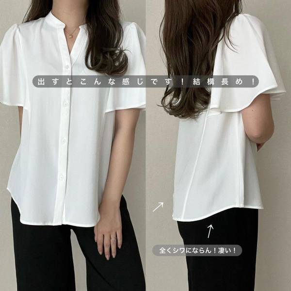 新作が可愛くて「優勝」です♡欲しいと思ってた！【GU】”夏ブラウス”が「めちゃめちゃ当たり」