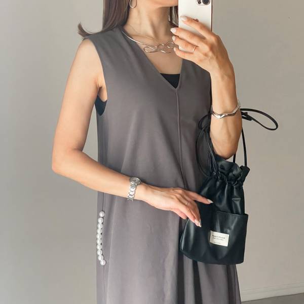 「夏の味方！」「プチプラなのに高見え！」最っ高♡♡【しまむら】“パールワンピ”がかわいい