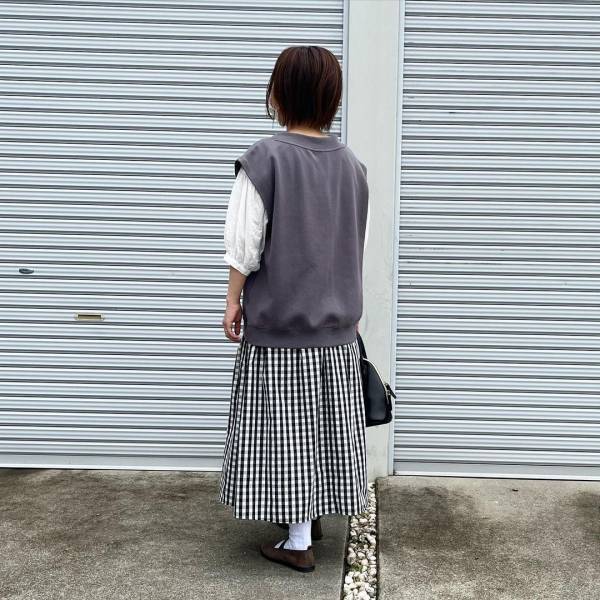 夏が来ると着たくなる？！一気にオシャレ感UP♡【GU】”ギンガムスカート”コーデ集