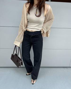 「今っぽ」な「デザインがオシャレ」♡【GU】激かわ”ウエストデザインジーンズ”まとめ