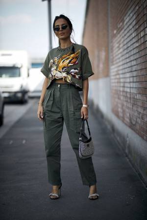 世界のストリートスナップで見る【ミリタリーカーキ】使いの達人！