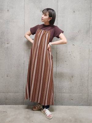 え、ガチで可愛いやん♡【ローリーズファーム】この夏めっっちゃ使えそう！「主役級キャミワンピ」