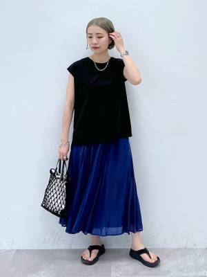 こりゃ、モテるやつだッ♡♡【グローバルワーク】こなれ感、爆上がり！「フレアスカート」