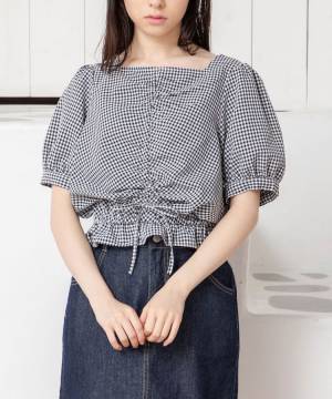 『二の腕隠したい人』集合ッ！！【ハニーズ】文句ナシの可愛さ♡ プチプラ「ぽわん袖ブラウス」