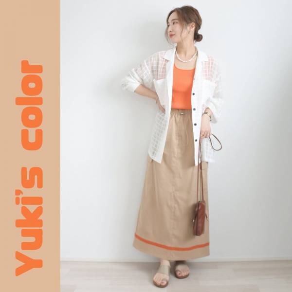 「着回し抜群！！」【しまむら】全色買いしたい♡「カーゴスカート」