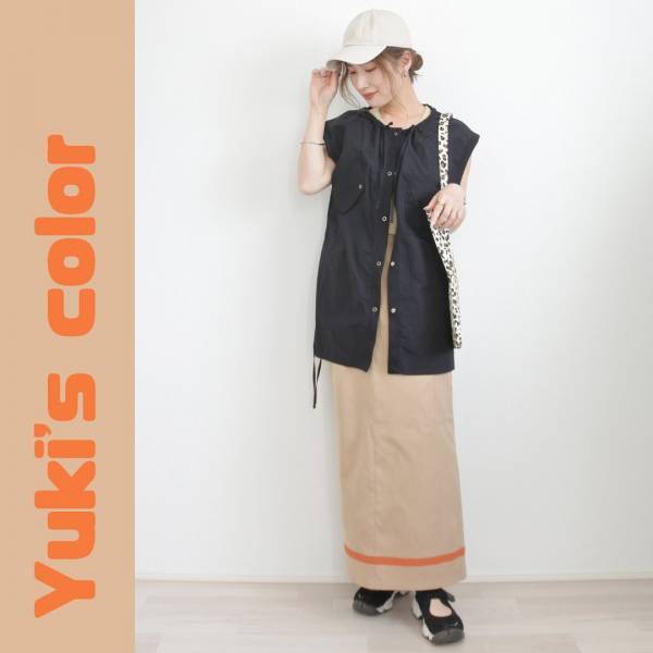 「着回し抜群！！」【しまむら】全色買いしたい♡「カーゴスカート」