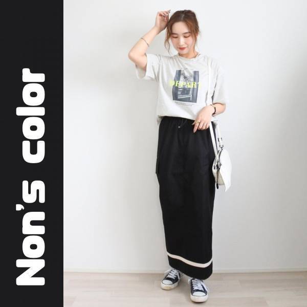 「着回し抜群！！」【しまむら】全色買いしたい♡「カーゴスカート」