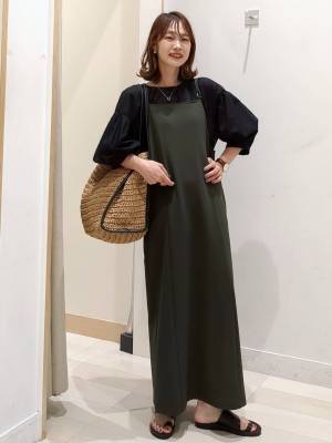 スタッフも「細見え」と絶賛ッ♡【グローバルワーク】レビュー300件超え！「大人気キャミワンピ」