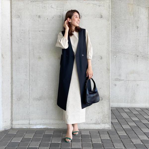 《これは高見えだ！》【GU】「お値段以上」と絶賛♡ 噂の「ロングジレ」知ってる？