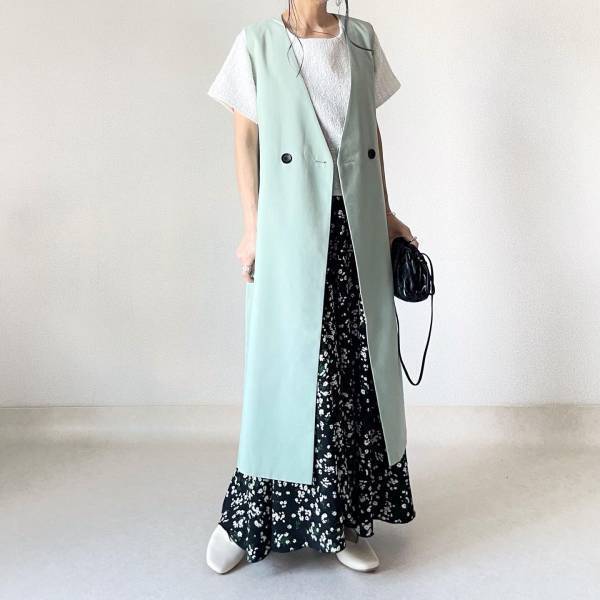 《これは高見えだ！》【GU】「お値段以上」と絶賛♡ 噂の「ロングジレ」知ってる？