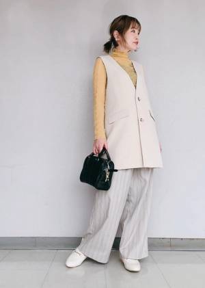 ＜なんか物足りない（汗）→ 解決！＞【ROPÉ PICNIC】こなれ感でる♡「ジレジャケット」