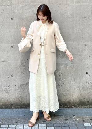 ＜なんか物足りない（汗）→ 解決！＞【ROPÉ PICNIC】こなれ感でる♡「ジレジャケット」