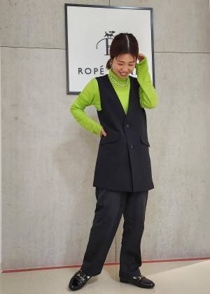 ＜なんか物足りない（汗）→ 解決！＞【ROPÉ PICNIC】こなれ感でる♡「ジレジャケット」