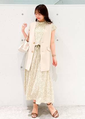 ＜なんか物足りない（汗）→ 解決！＞【ROPÉ PICNIC】こなれ感でる♡「ジレジャケット」