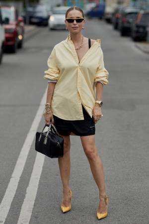 どんなテイストも、巧みに着こなす！ ペルニーレ・タイスベックの夏スタイル【今、気になるファッションアイコン】