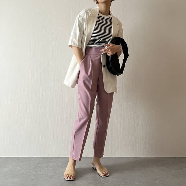 「やっぱり最強」で推せるッッ！！【ユニクロ】「万能すぎ」ボーダーTシャツ着回しコーデ５選