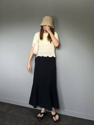 「夏っぽ」でめちゃ可愛い！簡単におしゃれさん♡【Riberry】”かぎ針編みビスチェ”が「オススメ」