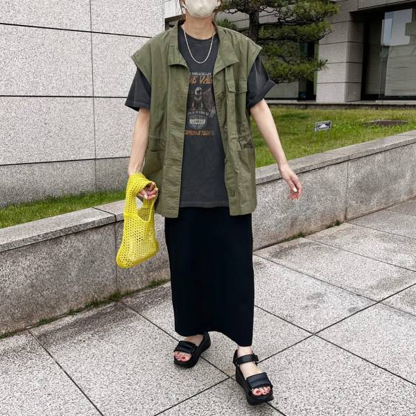 【Tシャツ】をちょっとオシャレに見せるコツって？この夏のお手本コーデ