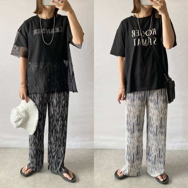 「ドンピシャ」で買っちゃった♡ほんと「最高」【しまむら】”ボトムス＆ロゴT”まとめ