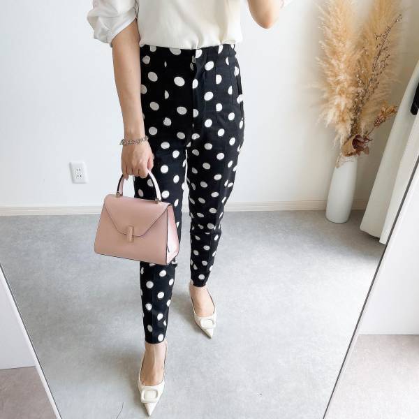 「さすがZARA」「安定のキレイさ♡」【ZARA】”ドットボトムス”がめちゃカワなの