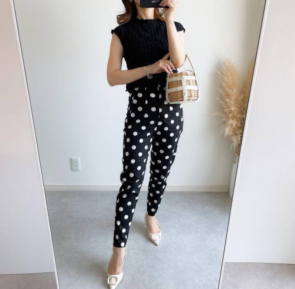 「さすがZARA」「安定のキレイさ♡」【ZARA】”ドットボトムス”がめちゃカワなの