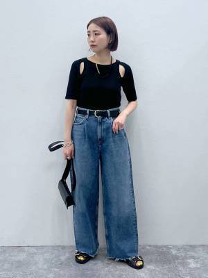 ＜こんなの見たことないかも！？＞【グローバルワーク】大人っぽ上品な「肌見せトップス」