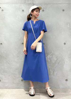 夏こそ「ブルー」最強説♡【ROPÉ PICNIC】1枚でサマ見え！「主役級ワンピース」