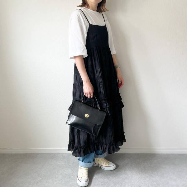 やっぱり可愛いーッ！！【ユニクロ】これさえあれば♡ 大人シンプル「優勝Tシャツ」