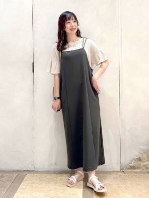 「人気」「とーっても楽です」【グローバルワーク体型カバーもOK◎】「即買い級ワンピ」