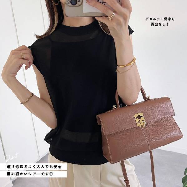 「体型カバー」抜群すぎん？！めちゃ最高！【GU】”シアーセーター”特集