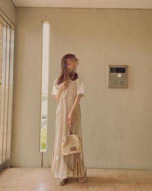 「前後2way」で着られて可愛い！！【しまむら】”メッシュキャミワンピ”が「一癖」あって可愛いですっ！