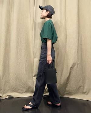 コレがあれば「上級者コーデ」♡超絶カワイイ！！【ユニクロ】“ワイドジーンズ”特集