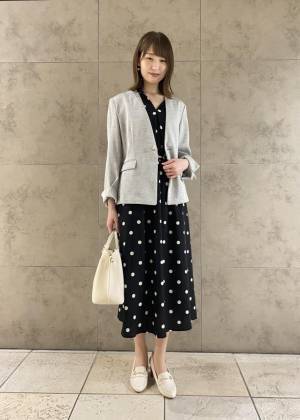 《可愛いが大・大・大渋滞♡》【ROPÉ PICNIC】デートにも活躍！「ドット柄ワンピ」