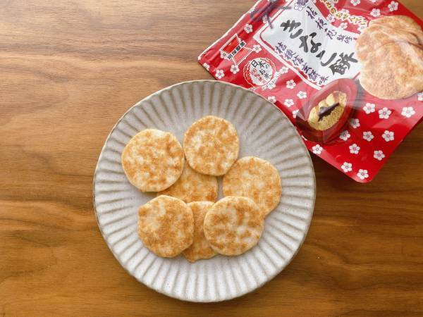 桔梗信玄餅味のおせんべいが【ファミリマート】で買える！？気になる味をレポ！！