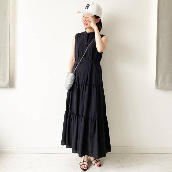 「足長効果抜群」で「楽ちん」！！【ユニクロ】”スラブコットンワンピース”が「感動」ものっ！！
