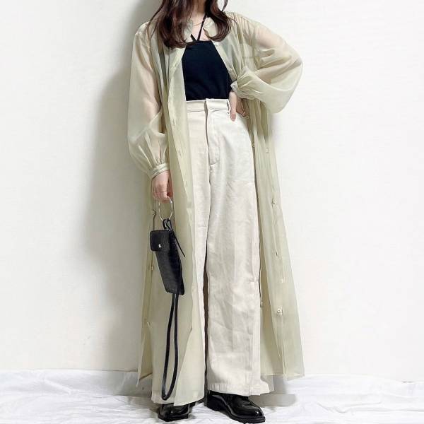 この夏欠かせない！【シアーワンピ】