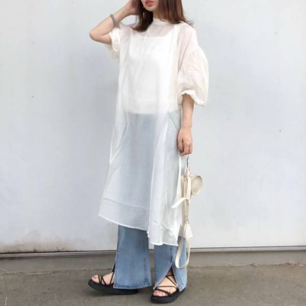 この夏欠かせない！【シアーワンピ】