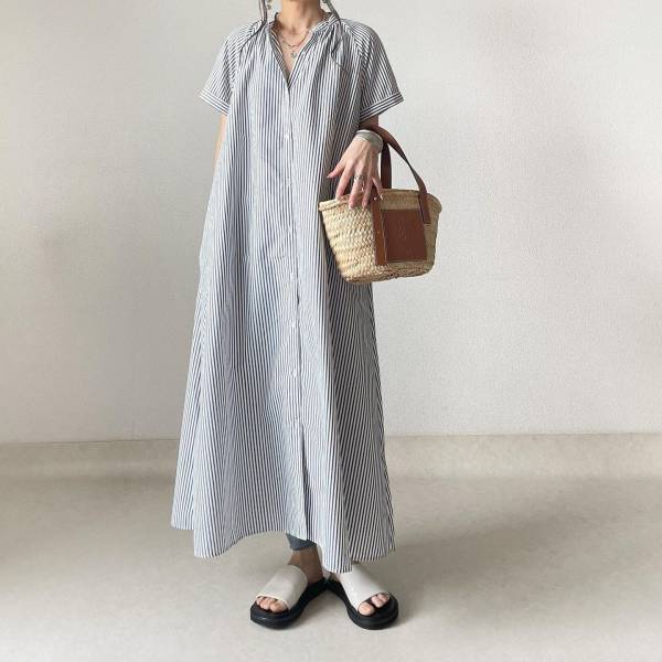 ハイ！ 急いで買いまーす♡【GU】おしゃれ度、爆上がり！「夏ワンピ」