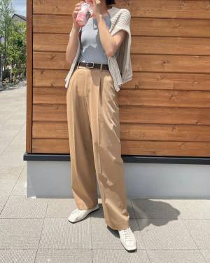 ハ、ハイセンスやわぁ♡【ユニクロ】プチプラに見えん！ 大人女子の「上下ユニクロ」コーデ