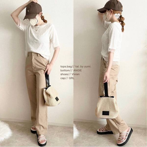 『抜け感』がたまらんッ♡ 【しまむら】マニアがこぞって買ってる♡「シアートップス」