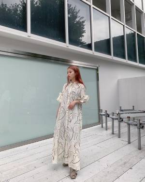 夏のプリントワンピは【ビンテージ柄】で